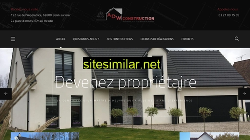 adw-construction.fr alternative sites