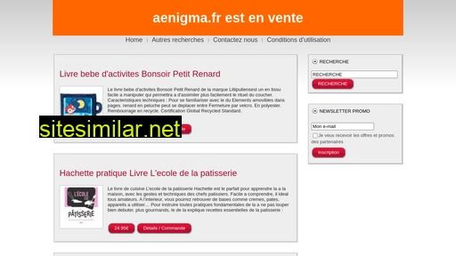 aenigma.fr alternative sites