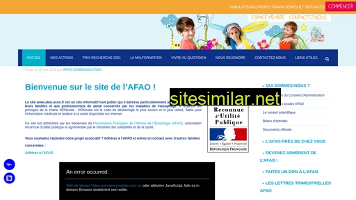 afao.asso.fr alternative sites