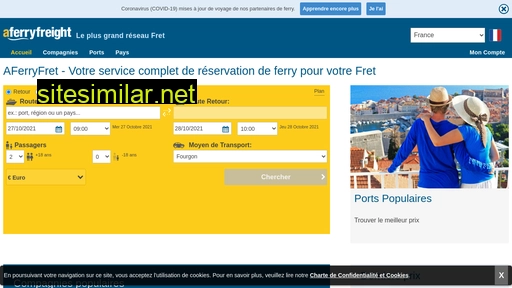 aferryfret.fr alternative sites