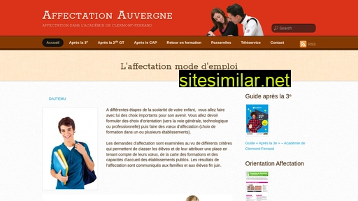 affectation-auvergne.fr alternative sites