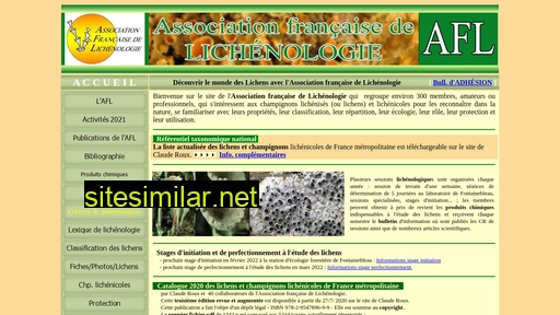 afl-lichenologie.fr alternative sites