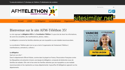 Afm-telethon35 similar sites