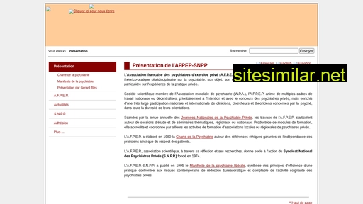 afpep-snpp.fr alternative sites