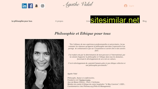 agathevidal.fr alternative sites