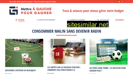 agauchepourgagner.fr alternative sites