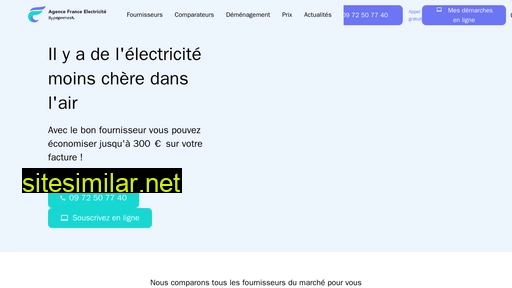agence-france-electricite.fr alternative sites