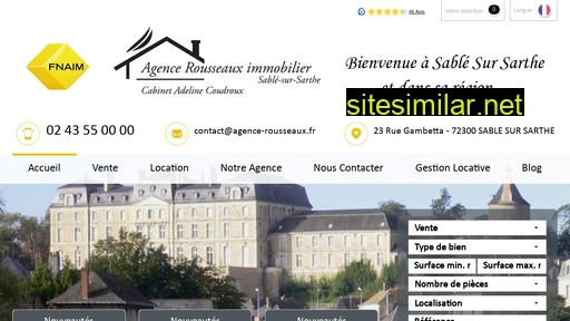 Agence-rousseaux similar sites