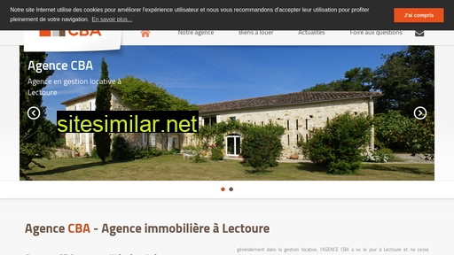 agencecba.fr alternative sites