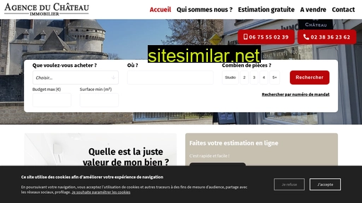 agenceduchateau.fr alternative sites
