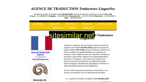 agencesdetraduction.fr alternative sites