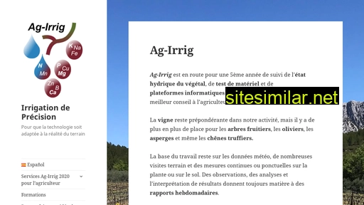 ag-irrig.fr alternative sites