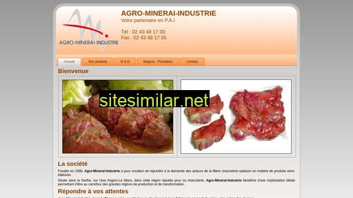 Agro-minerai-industrie similar sites