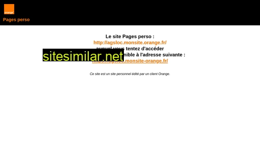 agsloc.monsite.orange.fr alternative sites