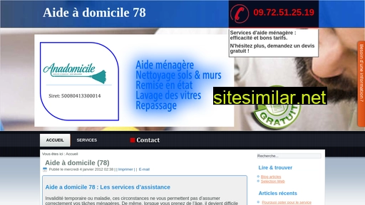 aideadomicile-78.fr alternative sites