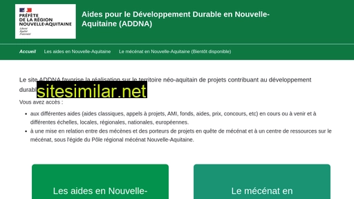 aides-dd-na.fr alternative sites