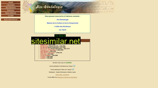 ain-genealogie.fr alternative sites