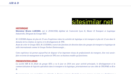 airetd.fr alternative sites