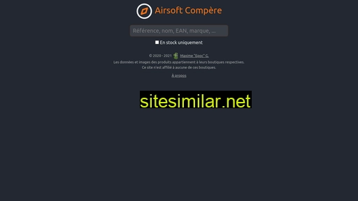 airsoft-compere.fr alternative sites