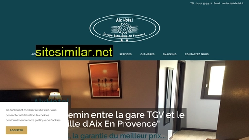 aixhotel.fr alternative sites