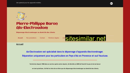 aix-electroadom.fr alternative sites