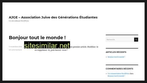 ajge.fr alternative sites