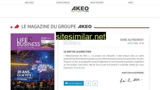 akeojournal.fr alternative sites