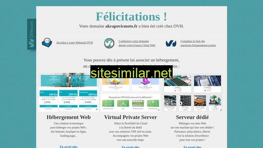 akrapovicmoto.fr alternative sites