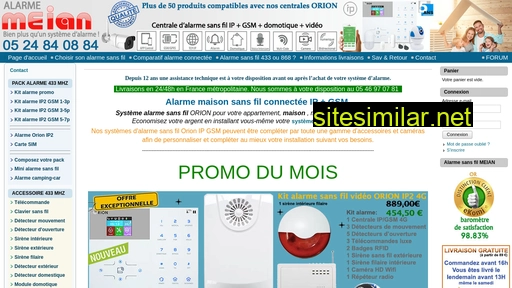 alarme-meian.fr alternative sites