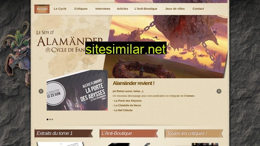 alamander.fr alternative sites
