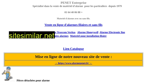 alarme-penet.fr alternative sites
