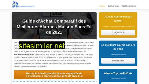 alarmemaisonsansfil.fr alternative sites