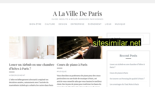 alavilledeparis.fr alternative sites
