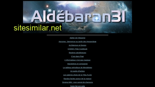 aldebaran31.fr alternative sites