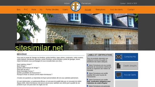 aldomfermetures.fr alternative sites