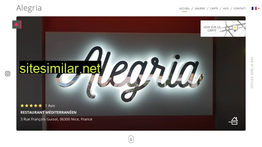 alegria-nice.fr alternative sites