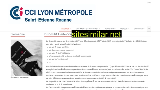 alertecommerces42.fr alternative sites