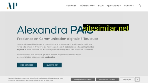 alexandrapais.fr alternative sites