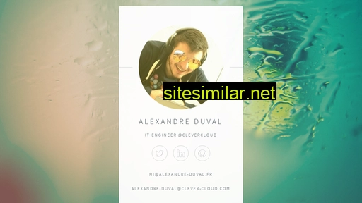 Alexandre-duval similar sites
