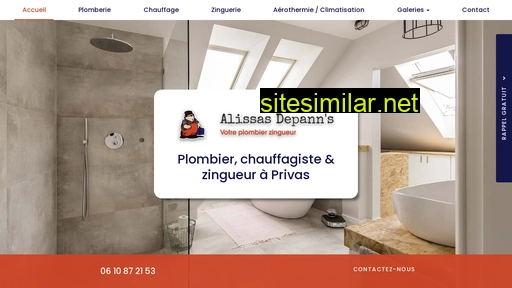 alissasdepanns-plomberie-chauffage.fr alternative sites