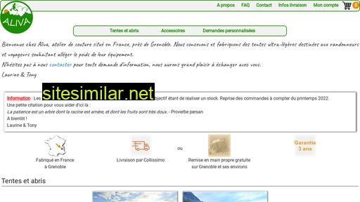 aliva.fr alternative sites