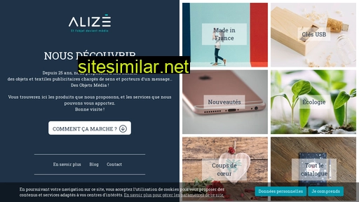 alizecommunication.fr alternative sites