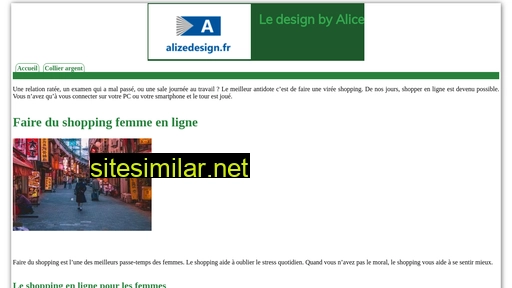 alizedesign.fr alternative sites
