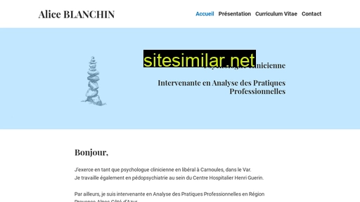 aliceblanchin.fr alternative sites