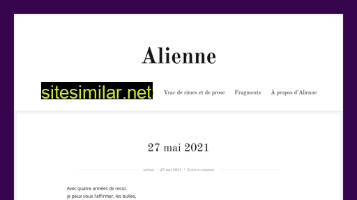 alienne.fr alternative sites
