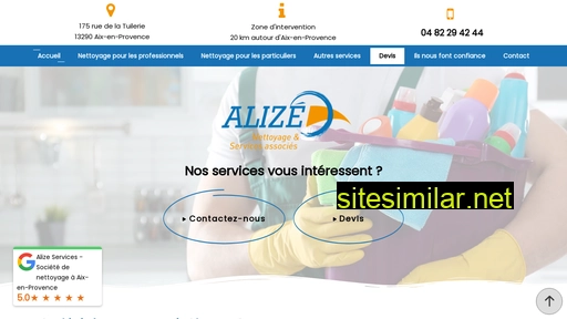 alizeservices.fr alternative sites