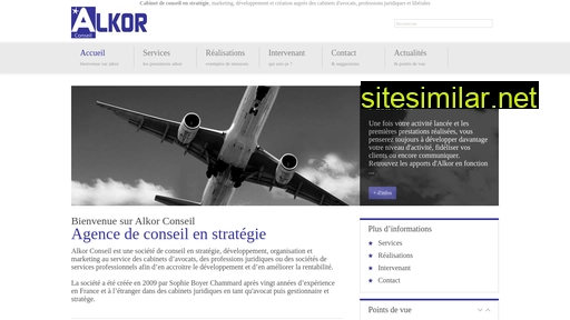 alkor-conseil.fr alternative sites