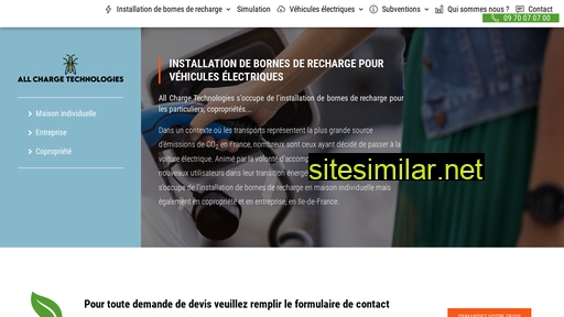 allchargetechnologies.fr alternative sites