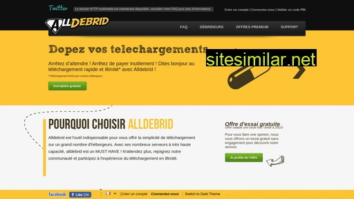 alldebrid.fr alternative sites
