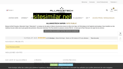 Alliancetechvapor similar sites